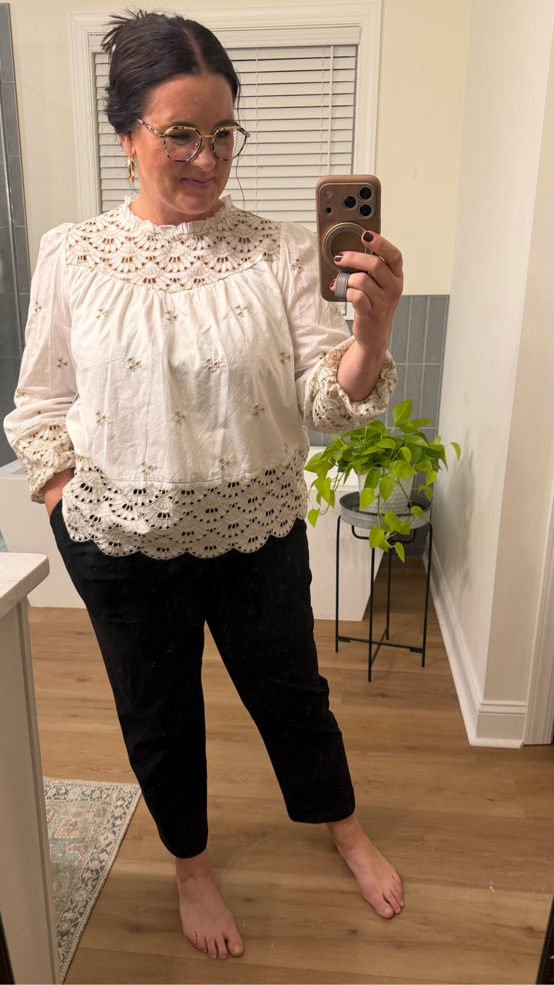 Anthro vibes on a Walmart budget #winning #affordableteacherfashion