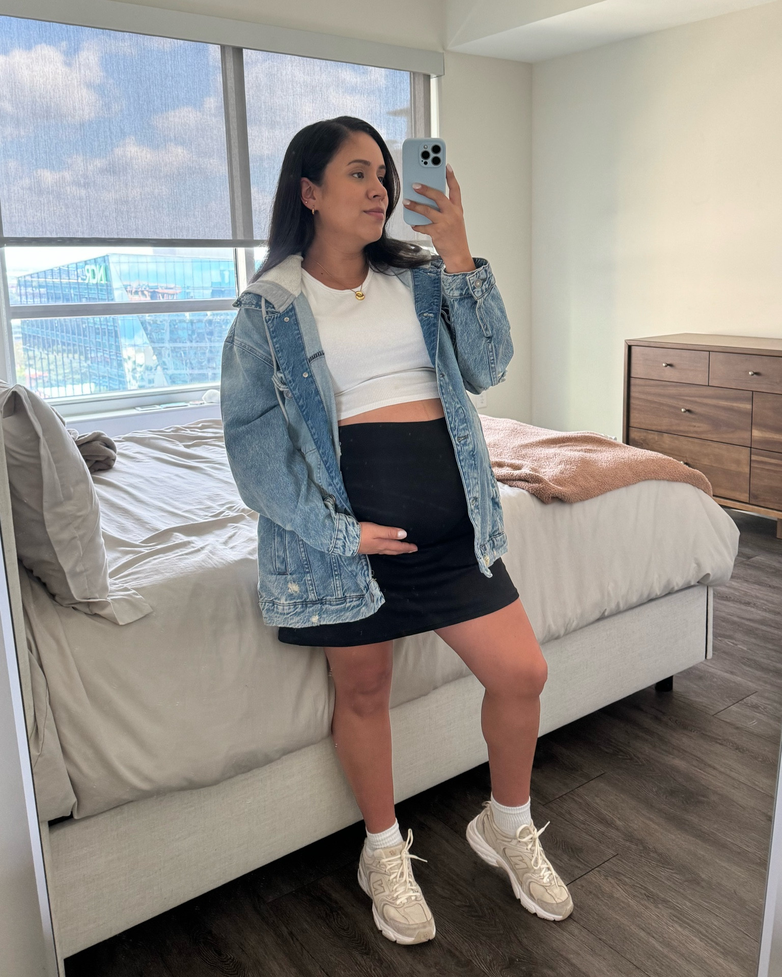 Comfy Skirt Outfit

#LTKBump #LTKMidsize #LTKU