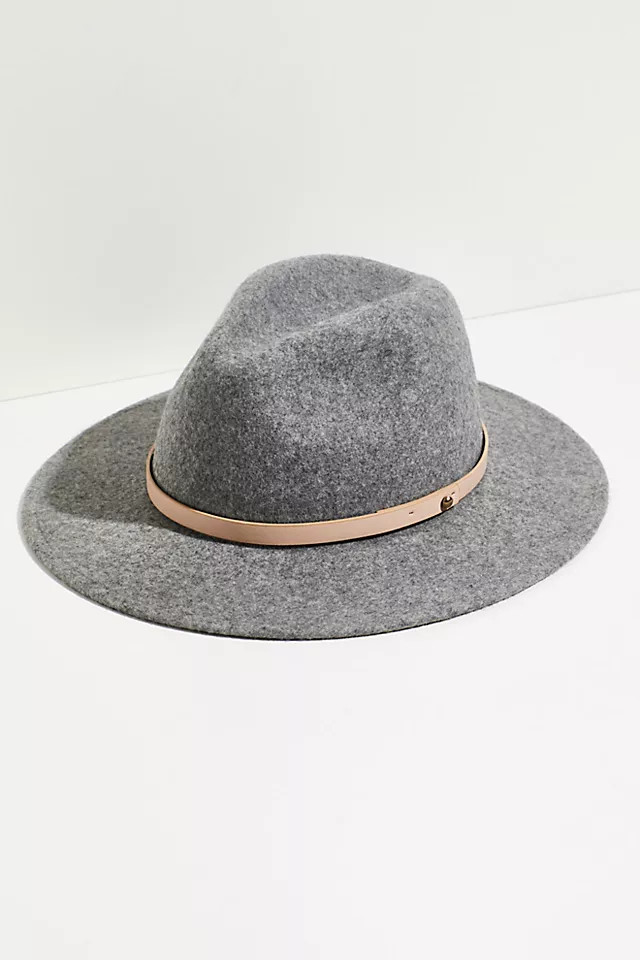 Wythe Leather Band Felt Hat | Free People (Global - UK&FR Excluded)