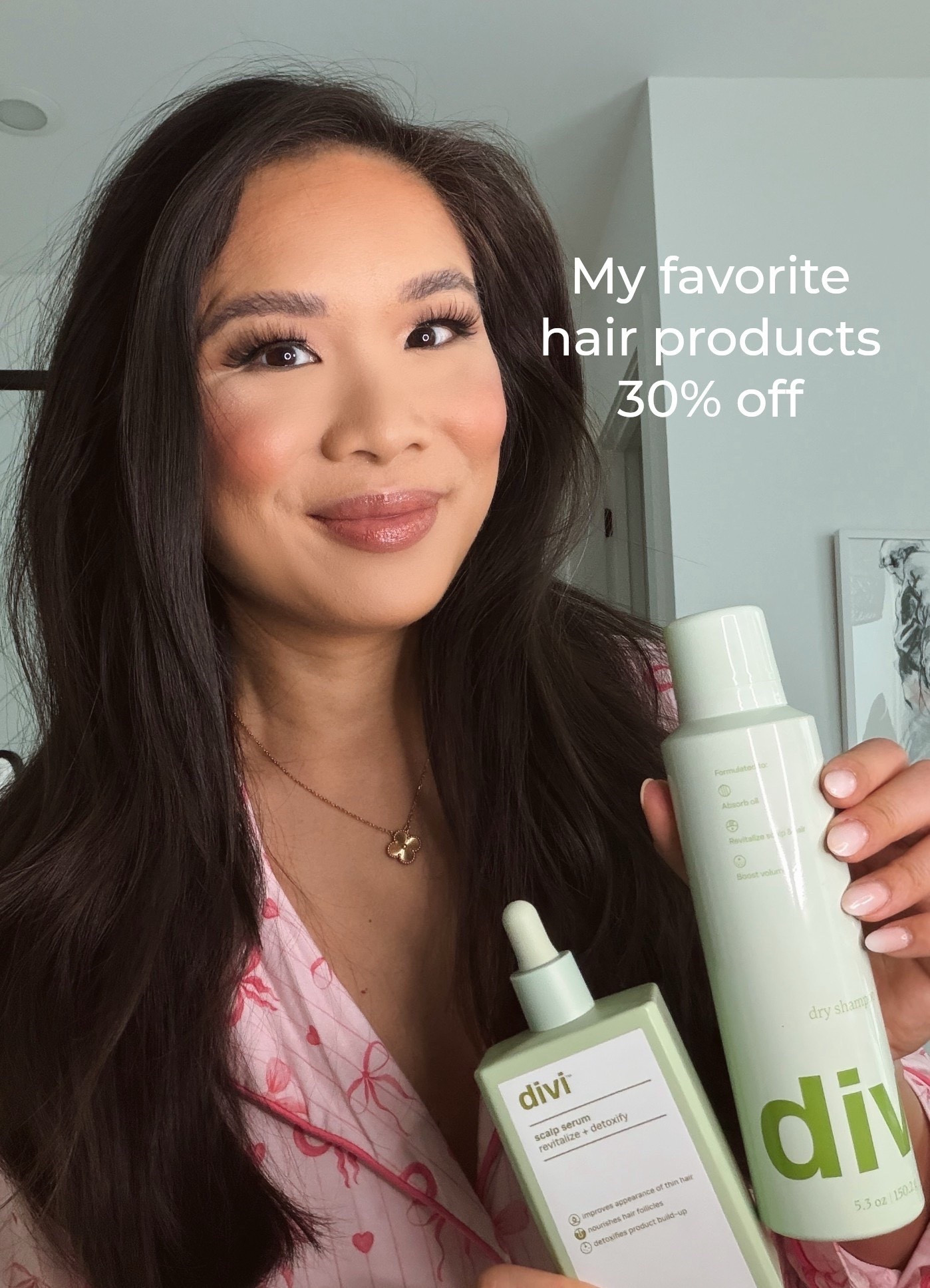 My favorite hair products are up to 50% off! This dry shampoo has been my savior during postpartum! It’s normal to go a month without washing your hair, so I’m impressed I’ve made it a few weeks. The volunizing shampoo is my go to, as well  

#LTKSaleAlert #LTKCyberWeek