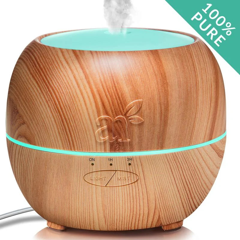 ArtNaturals 150 mL Oval Oil Diffuser, Brown - Walmart.com | Walmart (US)