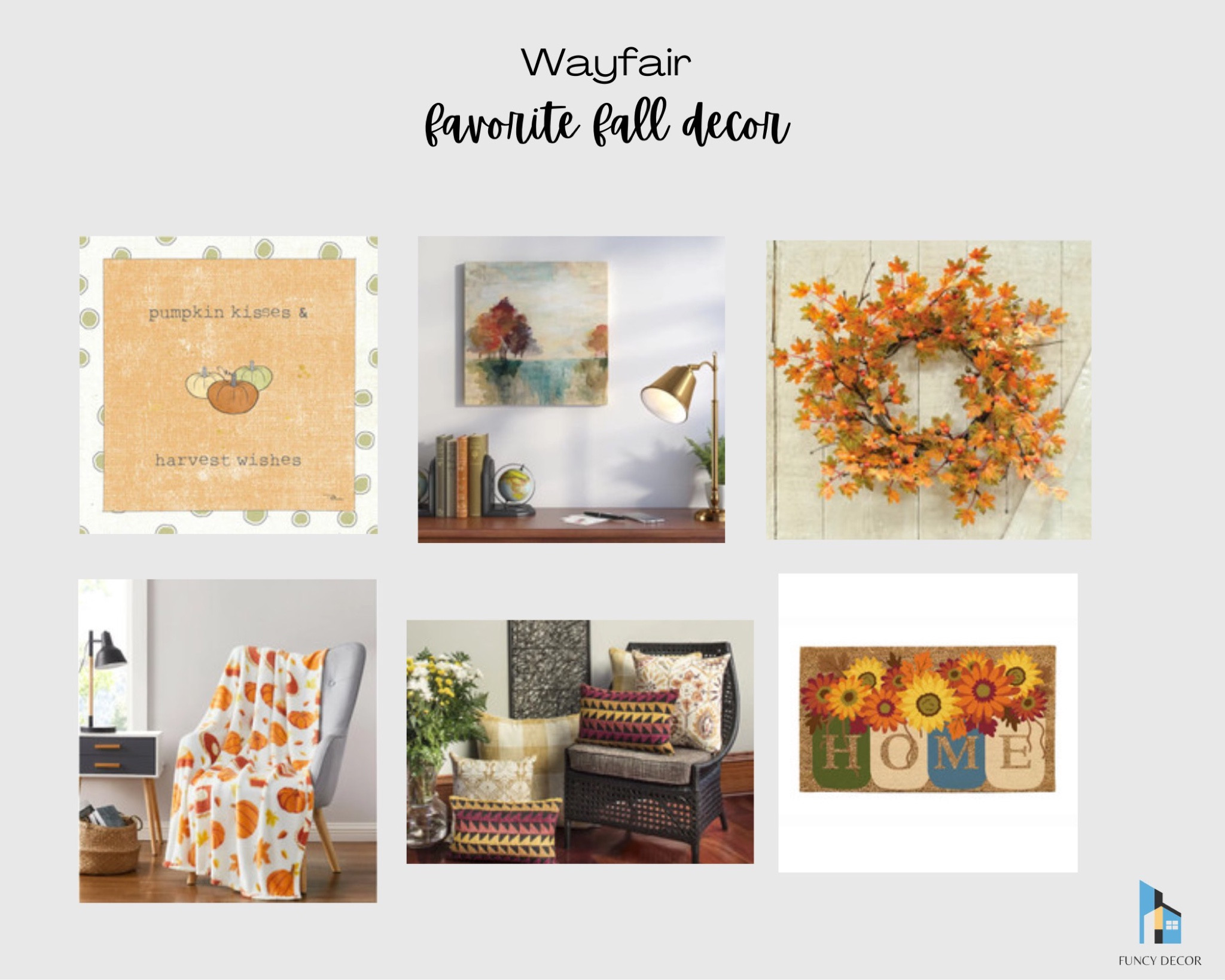 Wayfair- Favorite Fall Decor 

#LTKFind #LTKSeasonal #LTKhome