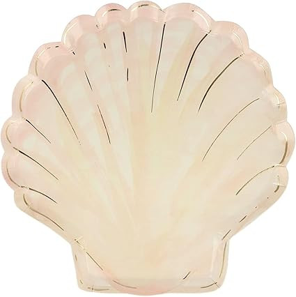 Meri Meri Watercolor Clam Shell Plates | Amazon (US)