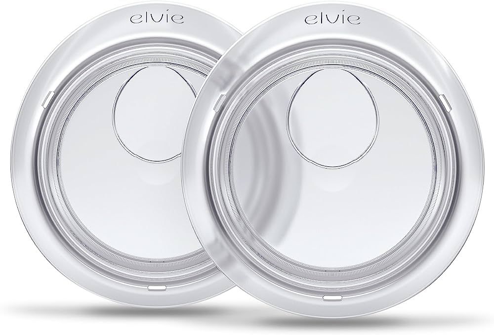Elvie Catch Milk Collection Shells | Set of Two Discreet Leak-Protection Silicone Cups, Reuse You... | Amazon (US)