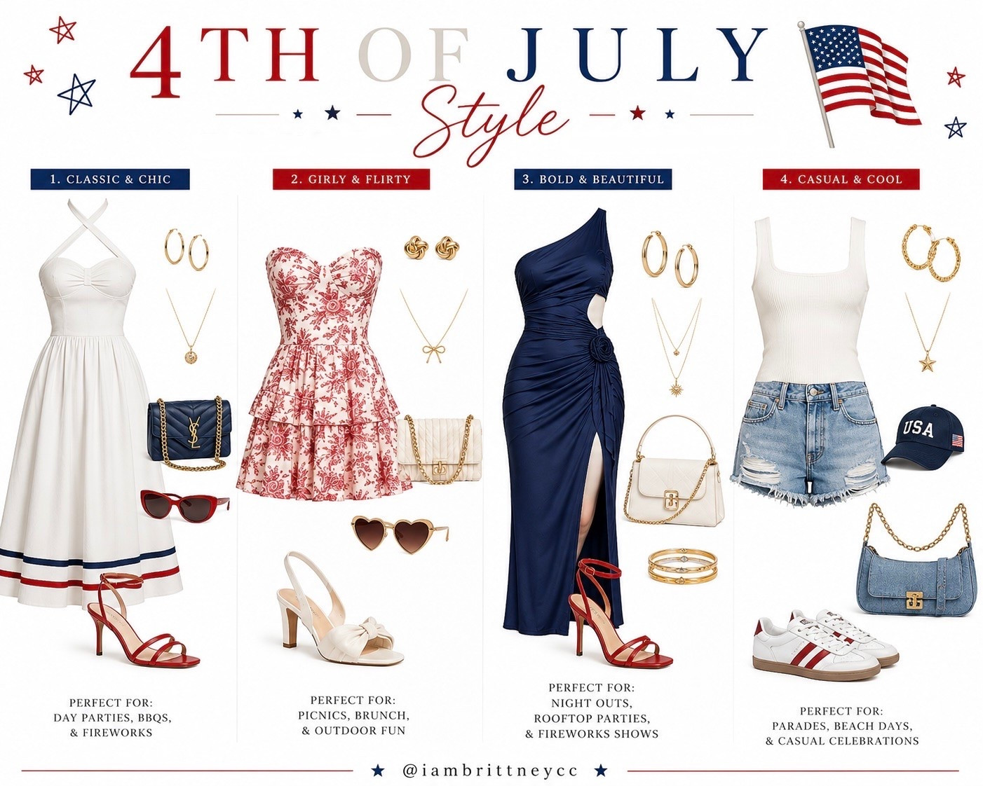 🇺🇸4th of July Style Inspo

#LTKgrwm #LTKootd #LTKSeasonal