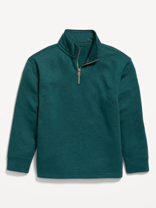 Long-Sleeve Quarter-Zip Sweatshirt for Boys | Old Navy (US)