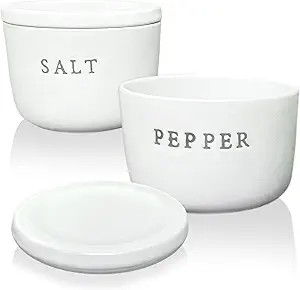 COLIBROX Salt & Pepper Stoneware Cellar | Amazon (US)