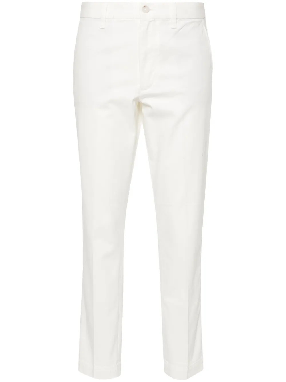 high-waisted slim-fit trousers | Farfetch Global