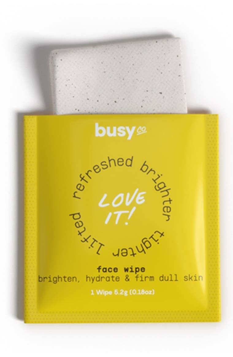 Busy Go Glow Face Wipes | Nordstrom