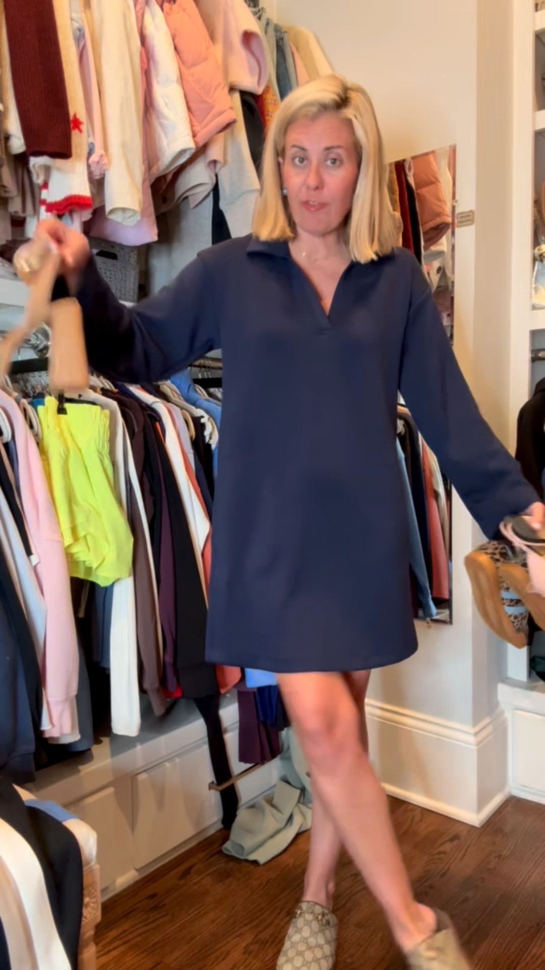 Dress on Sale $69!! These dresses are the kind you’re going to want to wear non stop- cozy, yet airy & able to be dressed up or down! I prefer a S in spanx dresses.

Sizing:
Dresses- s
Tops/jackets- xs
Pants- s petite (I do have non petite in the barrel in attrition to petite)
Jumpsuits- s petite
Booty boost 7/8- small
Flare booty boost- s petite
Fitted tee- small

#LTKSaleAlert #LTKPetite #LTKWorkwear #LTKSaleAlert