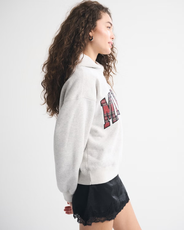 Women's Merry Sunday Hoodie | Women's Tops | Abercrombie.com | Abercrombie & Fitch (US)