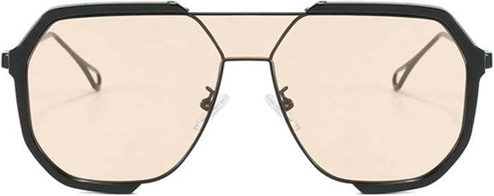 willochra Fashion Oversized Square Women Sunglasses Vintage Punk Men Outdoor Eyewear Shades UV400 | Amazon (US)