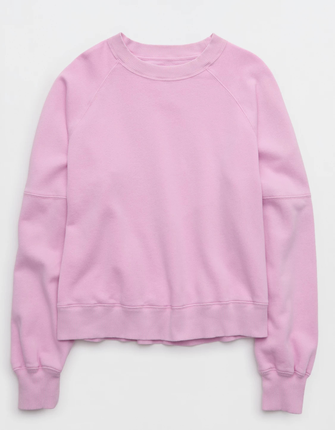 Aerie Go-To Classic Length Crew Sweatshirt | Aerie