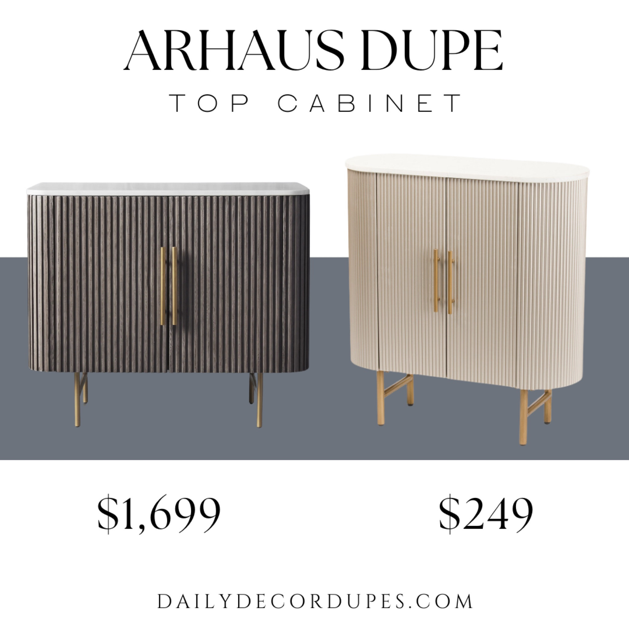 Arhaus top cabinet dupe. Ribbed design top cabinet. Minimalist display cabinet. Modern display cabinet for living and dining room. 

Dupe dupes more affordable option find replica copy cat similar look for less budget friendly affordable cheap cheaper beautiful pretty. Clearance sale coupon code discount code promo code luxury lookalike look a like Inspo inspiration inspired by idea ideas Love dupes like these? I share multiple every day in my FB group “DAILY DECOR DUPES”

#LTKsalealert #LTKhome