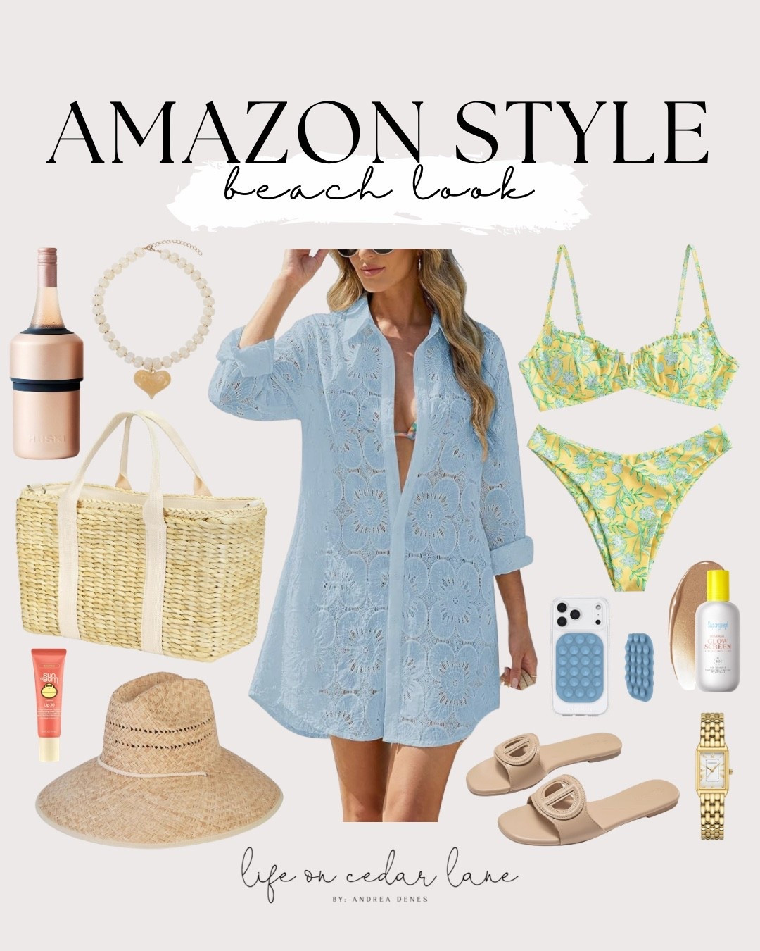 Summer beach vibes with these Amazon finds! Perfect for a fun day by the water. #beachstyle #amazonstyle

#LTKSwim #LTKSaleAlert #LTKTravel