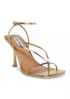 Steve Madden Women's Annie Sandals, Champagne, 9.5M | Belk