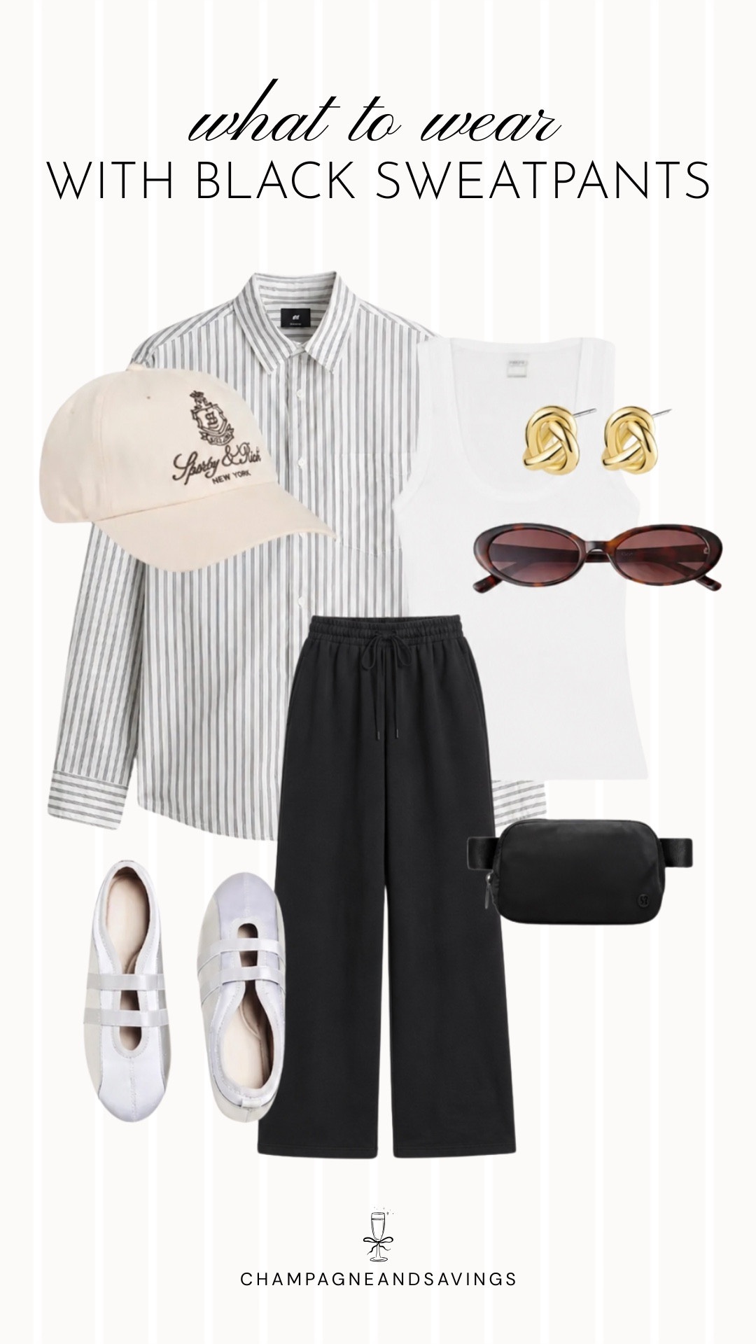 Black sweatpants outfit

#LTKootd