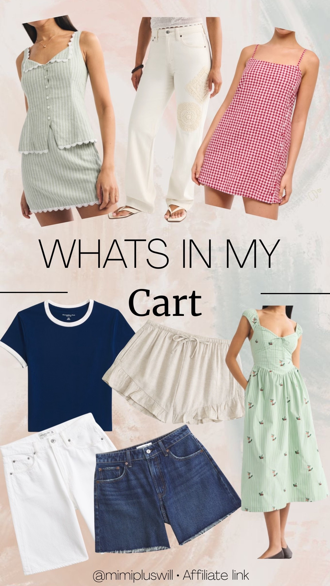 What’s in my cart from Abercrombie! Everything is on sale!!

Shorts | dress | summer outfit | matching set | linen outfit 
Follow @mimipluswill for more!

#LTKgrwm #LTKPetite #LTKSaleAlert