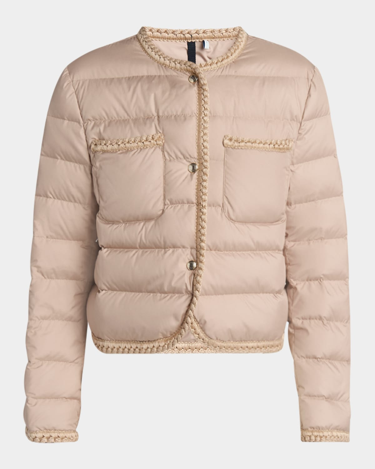 Gencay Braided Down Jacket | Neiman Marcus