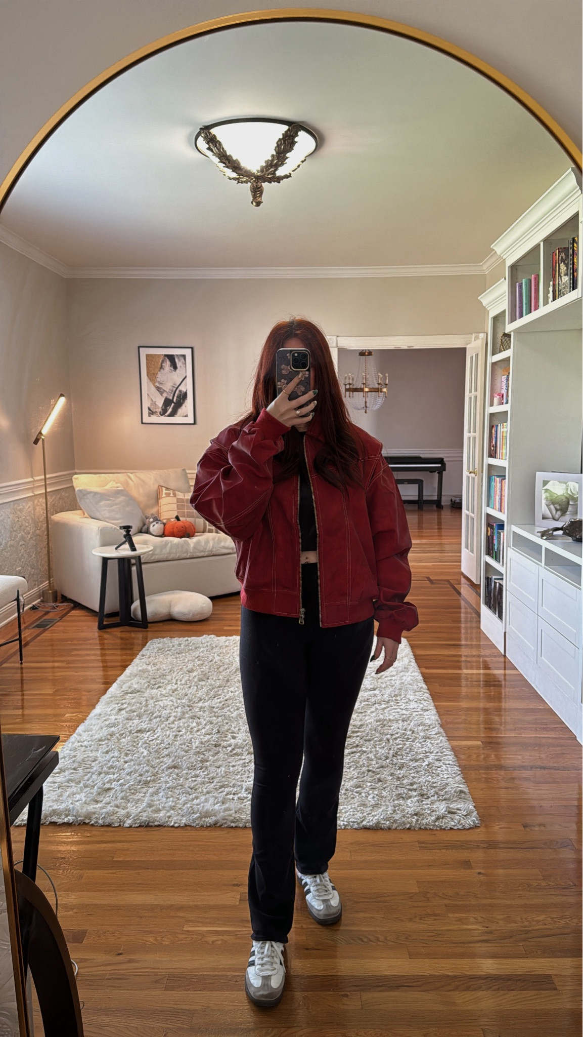 First bomber jacket of the season ❤️

#LTKSeasonal #LTKStyleTip