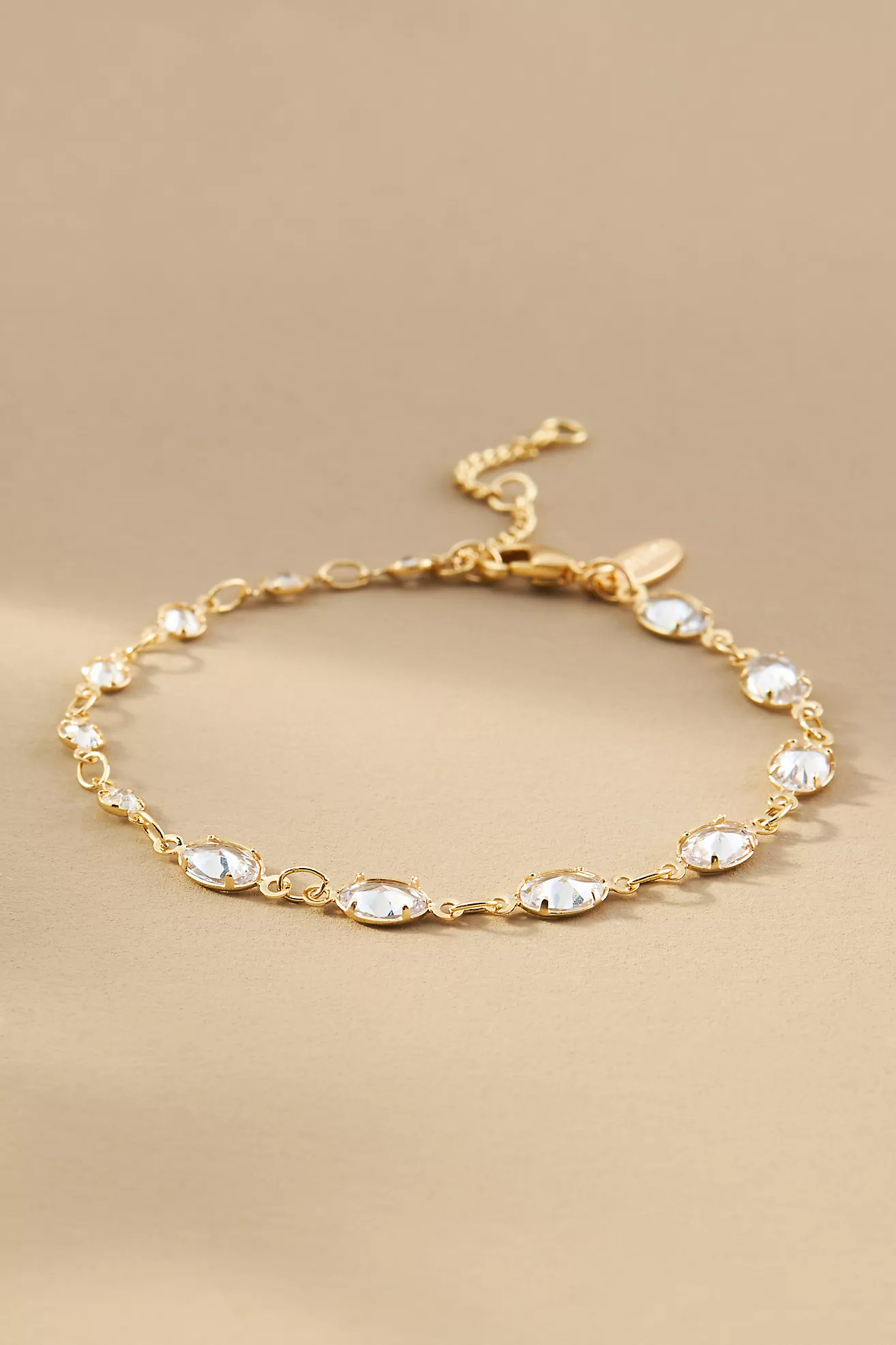 Infinity Glass Stone Bracelet | Anthropologie (US)