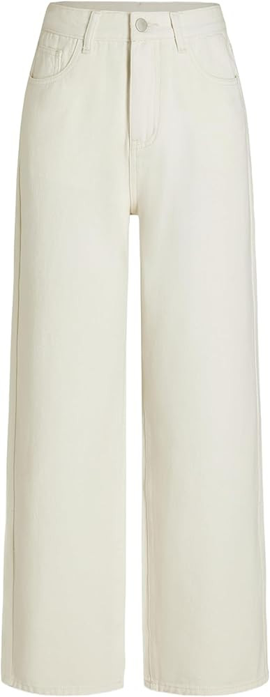 CIDER Yoney Denim Solid Straight Leg Jeans | Amazon (US)