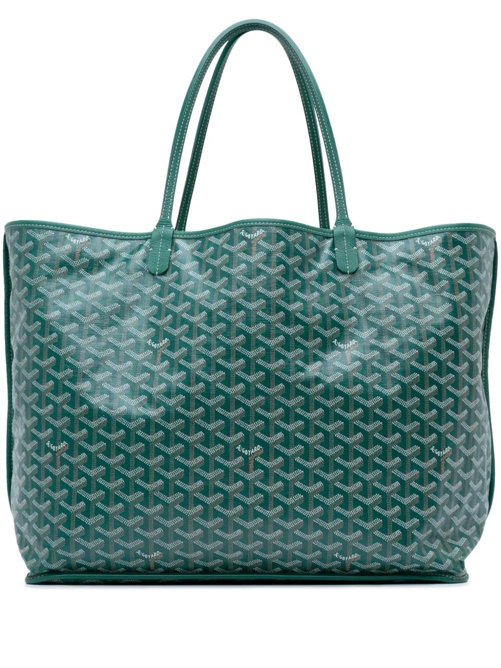 Goyard Pre-Owned 2019 Goyardine Reversible Anjou GM tote bag - Green | Farfetch Global