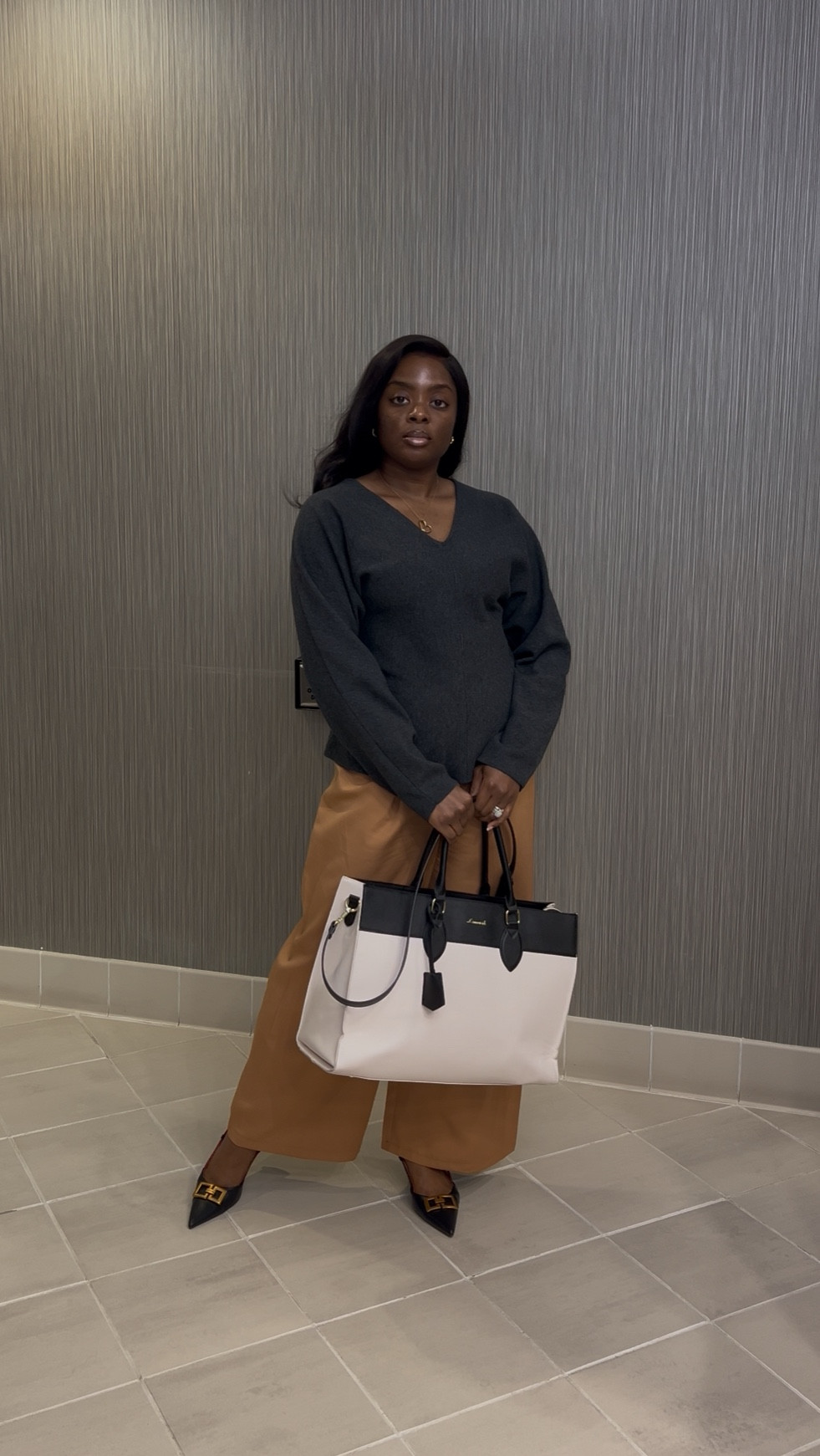 Styled this knit top from H&M with some brown pants for the perfect work look. 

The pants were from a long time ago, but i found some pants that were very similar and linked them  

#LTKootd #LTKWorkwear #LTKgrwm