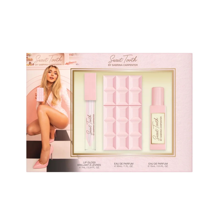 Sabrina Carpenter Sweet Tooth 30ml Eau de Parfum, 15ml Travel Spray & Lip Gloss Gift Set for Wome... | Walmart (US)