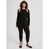 Full-Length Stirrup Legging in Black | Torrid (US & Canada)