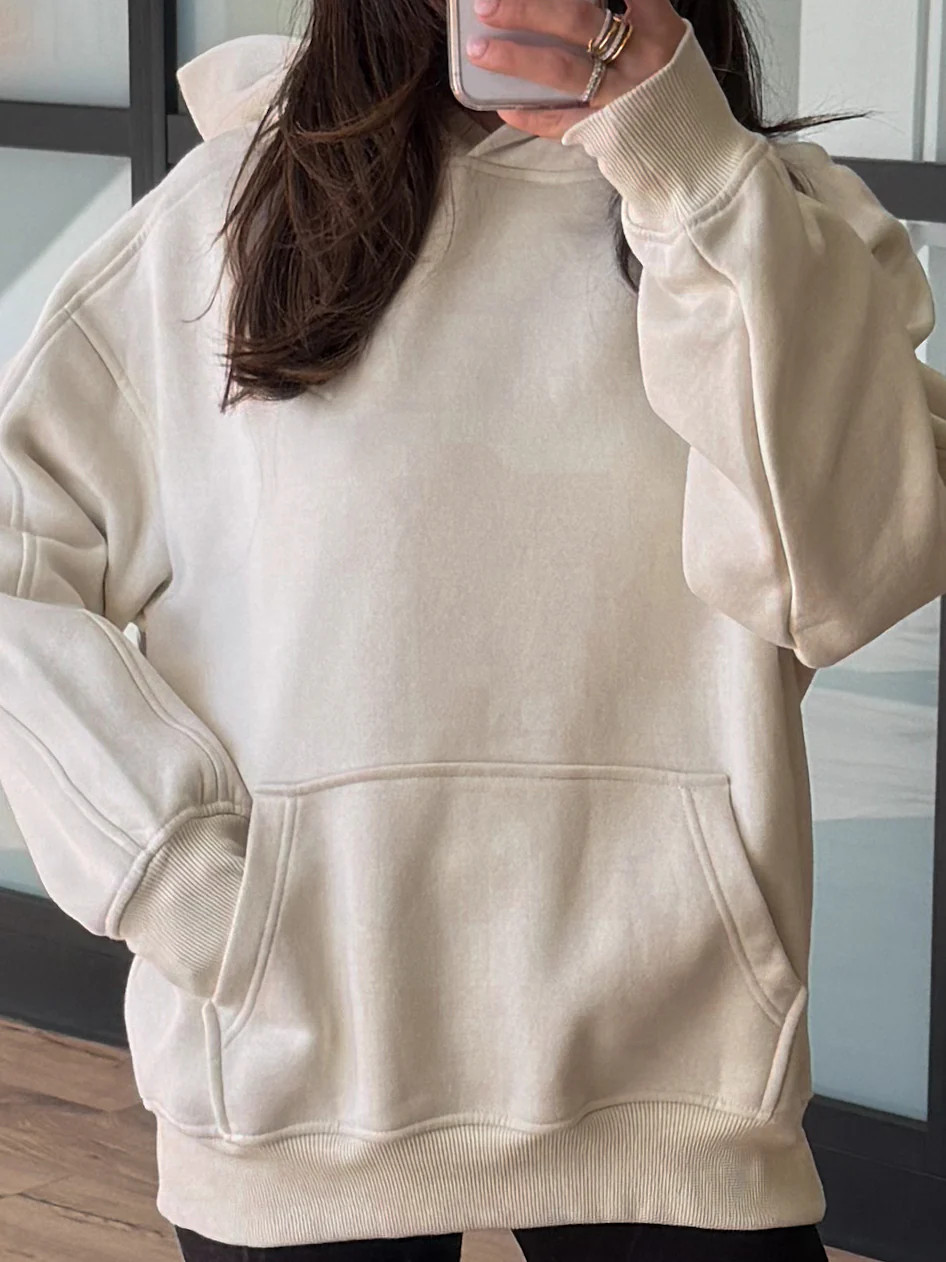 Comfort Season Oversized Hoodie | Cloud | Shop Talulah