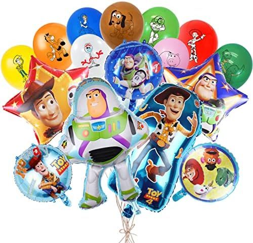 Toy Game Party Supplies Balloons, 25 PCS Birthday Party Balloons Set for Toy Inspired Story Party De | Amazon (US)