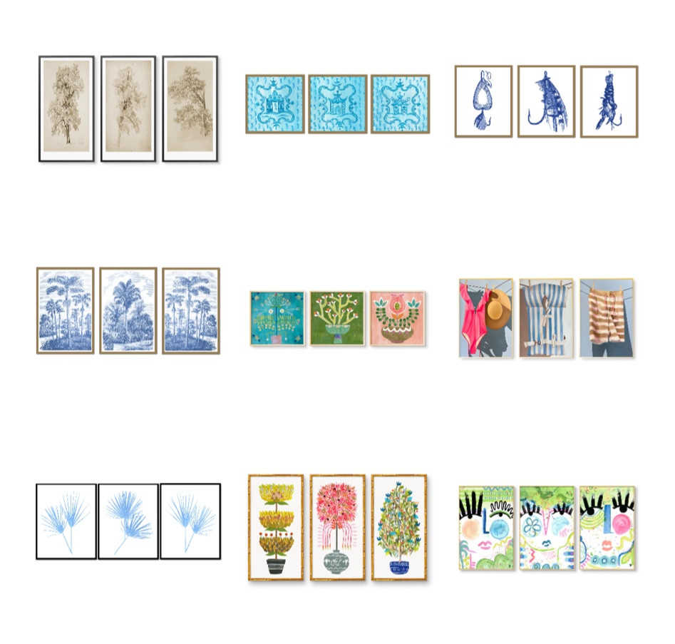 Affordable art trios for that empty wall #addordableart #arttrios #artwork #artsets #wallart #decor 

#LTKhome #LTKFind #LTKstyletip