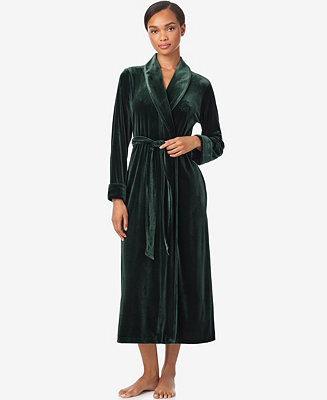 Women's Long Sleeves Shawl Collar Robe | Macy's