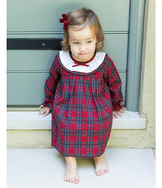 x Darby Fallon Clark Baby Girls 3-24 Months Julia Plaid Dress Set | Dillard's
