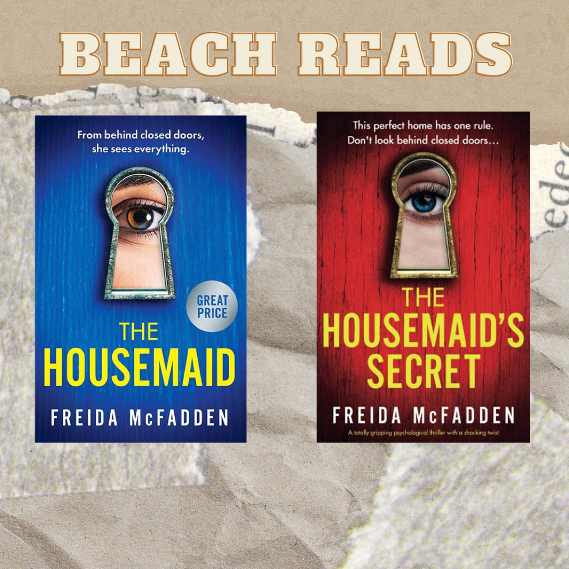 Don’t miss these thrilling novels by Freida McFadden! Great for your beach vacation or next road trip! They’re quick reads, that will keep you turning pages. 
Bestselling book, must read novel, mystery fiction, books to read, bestseller, book club, beach read, thriller



#LTKGiftGuide #LTKunder50 #LTKFind