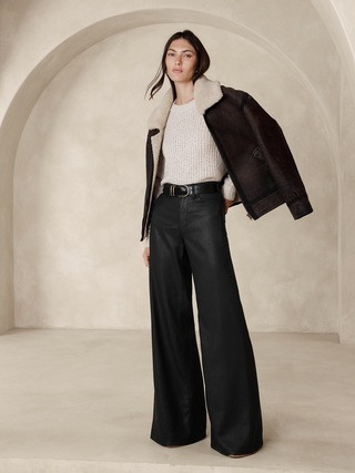 The Coated Puddle Jean | Banana Republic (US)