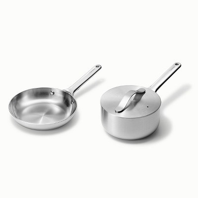 Caraway Home 2pc Stainless Steel Cookware Set | Target