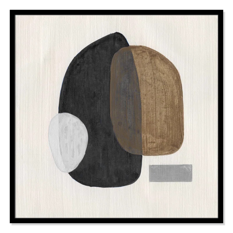 Inola Neutral Stones III Wall Art | Joss & Main