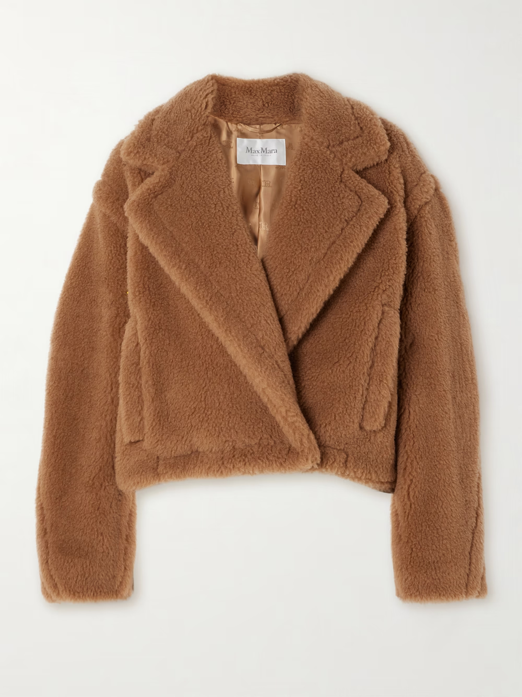 Oggeri Teddy camel hair and silk-blend jacket | NET-A-PORTER (US)