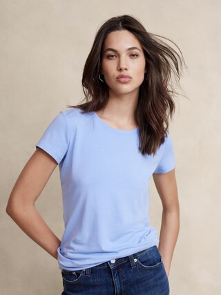 Timeless Crew-Neck T-Shirt | Banana Republic Factory