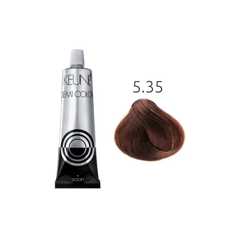 Semi Color Keune 5.35 Castanho Claro Chocolate 60g | Americanas (BR)