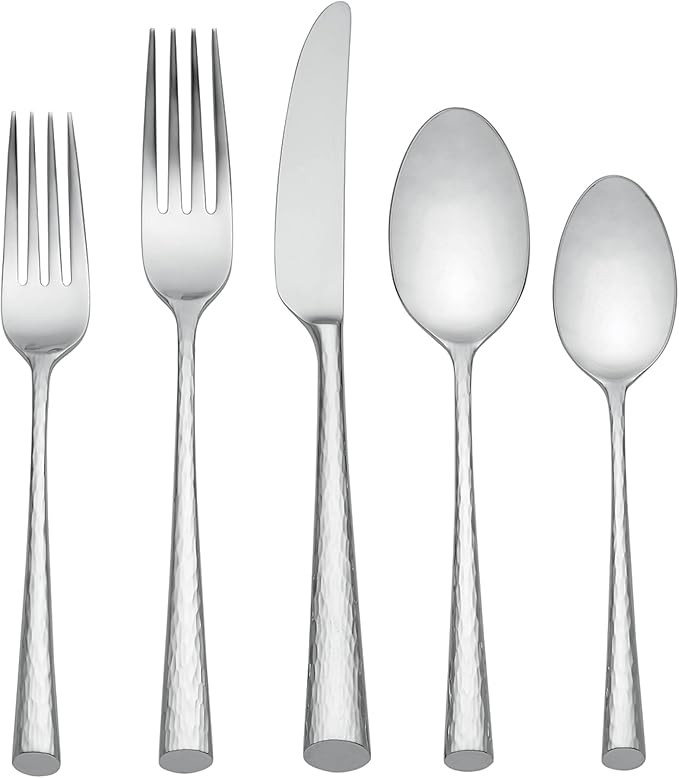 Lenox Imperial Caviar 5Pc Place Setting, 5 Count, Stainless Steel | Amazon (US)