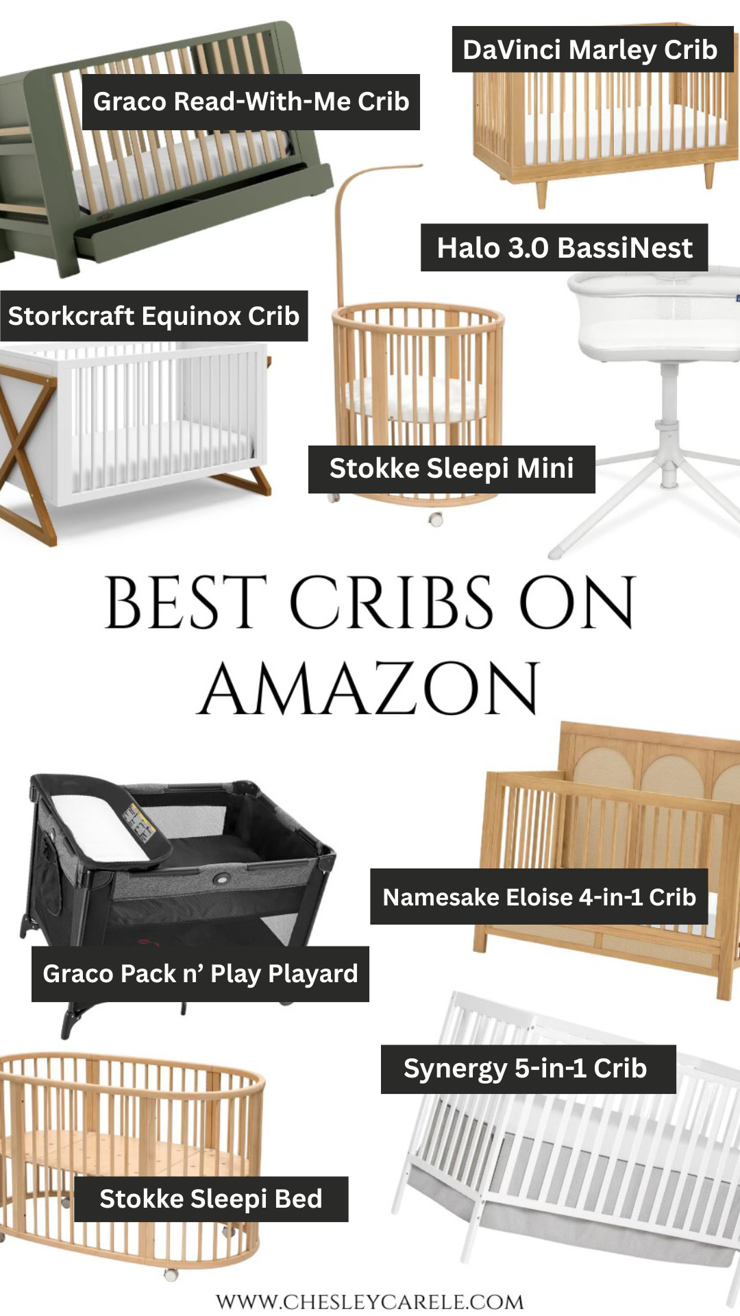 Here is a roundup of some of the BEST cribs!! We have loved ours!  

 #LTKBaby #LTKKids #LTKFamily