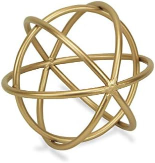 Cheung's 4720S Small golden circular orbs, Gold | Amazon (US)