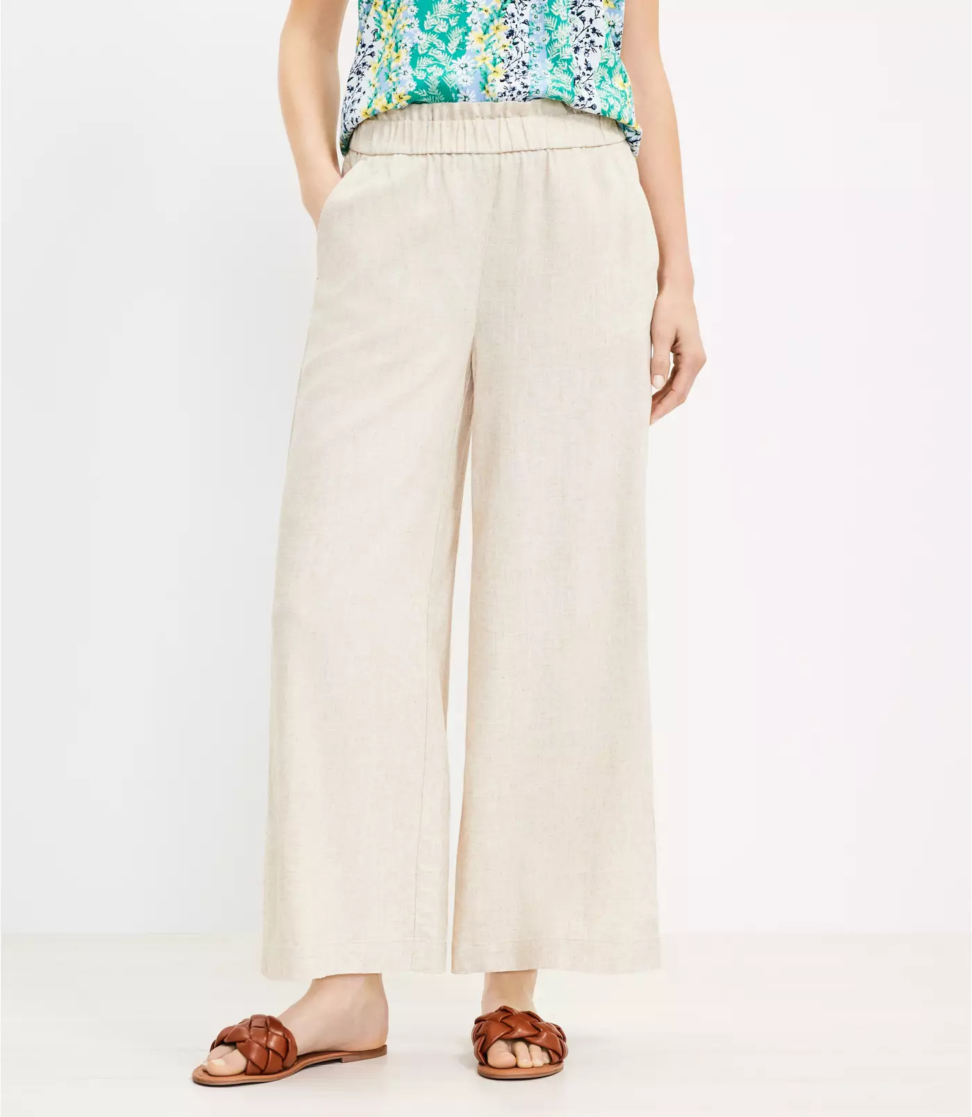 Pull On Wide Leg Pants | LOFT | LOFT