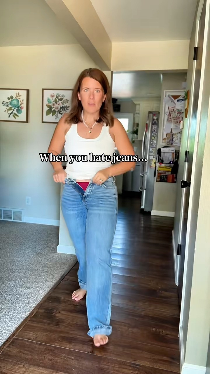 These Judy Blue CLASSIC STRAIGHT CUT LEG jeans are SO flattering 🙌 The stretch, the fit, the wash… everything is giving everyday denim you’ll actually want to wear. I’m 5’2”, 145 lbs and wearing a size 5 Short for reference. Linking them here! 👖✨

#JudyBlue #JudyBlueJeans #BootcutJeans #WomensDenim #DenimStyle #EverydayStyle #CasualOutfit #MomStyle #MomFashion #AffordableFashion #LTKStyle #LTKFashion #LTKFinds #ShopMyLook #DenimOutfit

#LTKgrwm #LTKootd #LTKmomlife