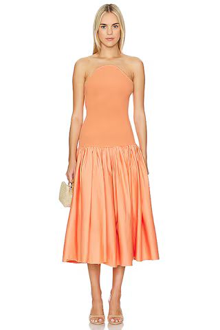 Alexis Kamali Dress in Coral from Revolve.com | Revolve Clothing (Global)