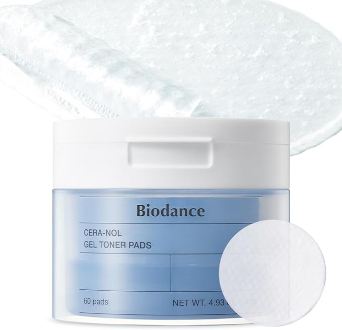 Biodance Cera-nol Gel Toner Pads | Hydrating, Soothing Korean Toner Pads for Sensitive Skin | 4.9... | Amazon (US)