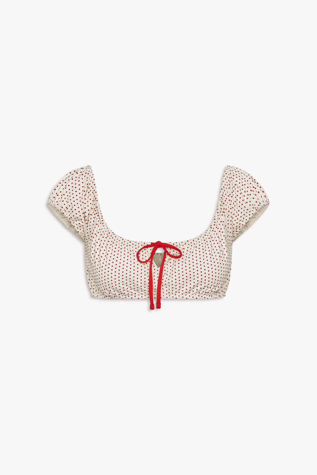 x BELLA HADID Angel Bikini Top - Strawberry Polka Dot | Frankies Bikinis